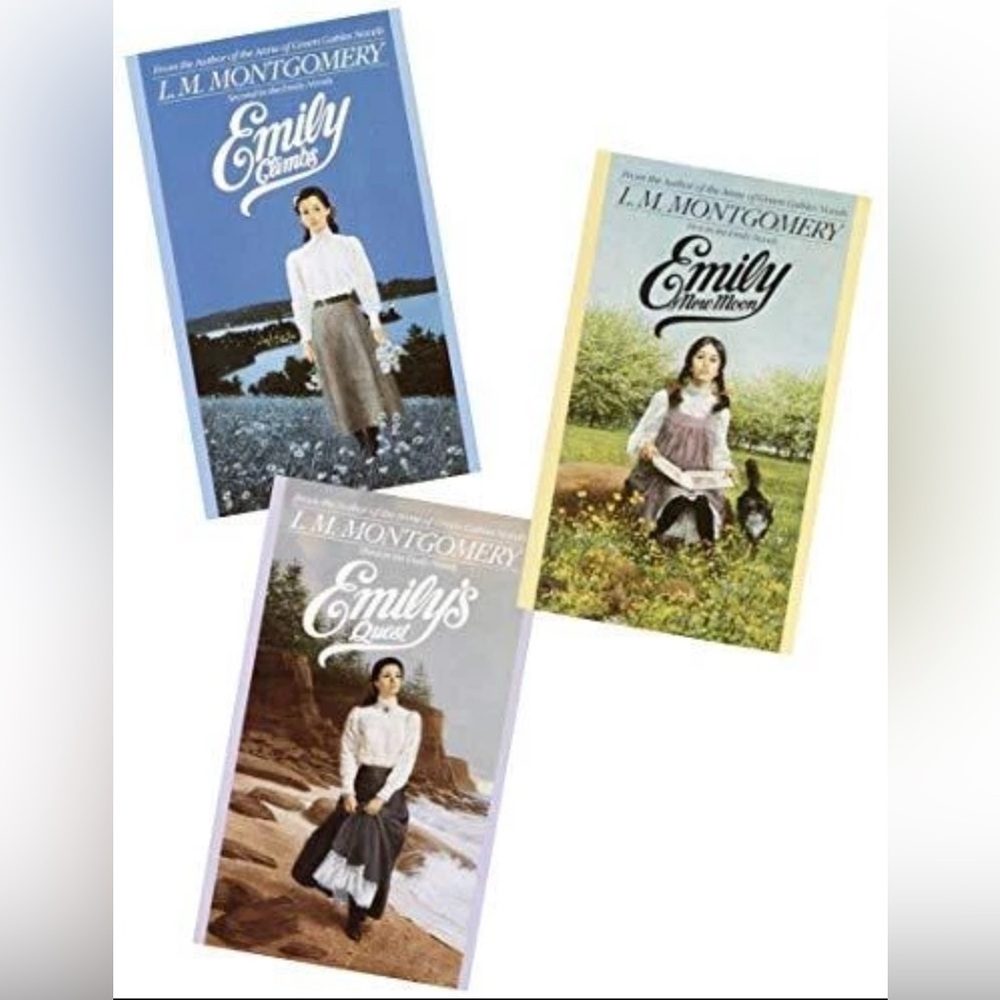New NIB Sealed Emily of New Moon Climbs Quest Trilogy 3 Book Set L.M. Montgomery